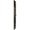 Ekena Millwork Milan Ceiling Medallion (Fits Canopies up to 4 5/8"), Hnd-Painted Bronze, 24 1/2"OD x 3 1/2"ID x 1"P CM24MIBZS - alternate 5
